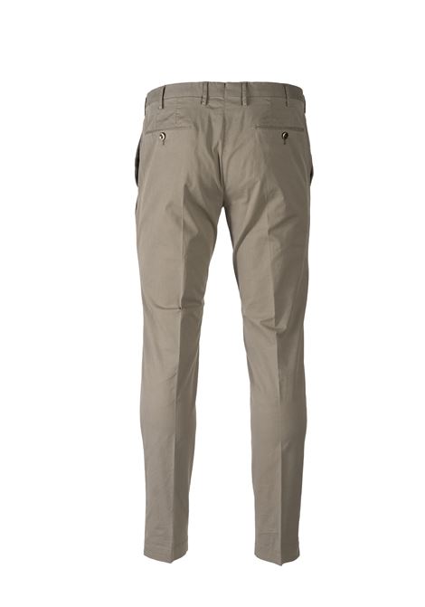 PT Torino Beige Cotton and Elastane Trousers - Spring/Summer PT TORINO |  | CO-KTZEZ00CL1Y121
